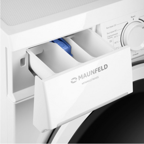 Стиральная машина Maunfeld MFWM127WH класс: A+++ загр.вертикальная макс.:6.5кг белый