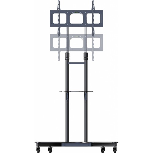 Стойка для телевизора Cactus CS-ST31 черный 37"-75" макс.81.6кг напольный мобильный