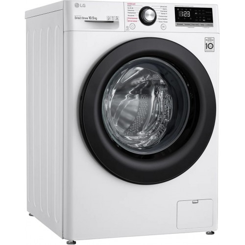 Стиральная машина LG TW4V3RS6W класс: A загр.фронтальная макс.:10.5кг белый инвертор