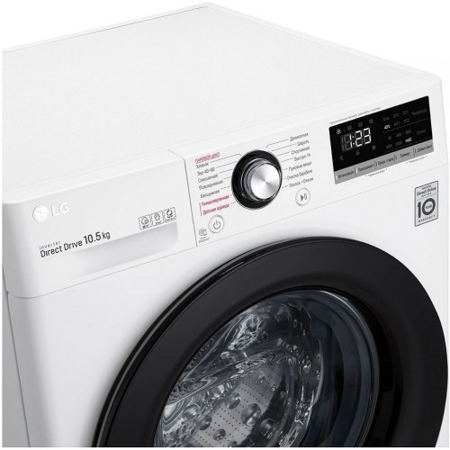 Стиральная машина LG TW4V3RS6W класс: A загр.фронтальная макс.:10.5кг белый инвертор