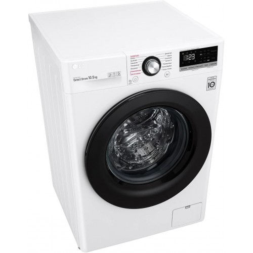 Стиральная машина LG TW4V3RS6W класс: A загр.фронтальная макс.:10.5кг белый инвертор