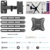 Кронштейн для телевизора Kromax CORBEL-6 черный 22"-65" макс.30кг настенный поворот и наклон