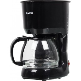 Кофеварка капельная Vitek VT-1528-01 750Вт черный