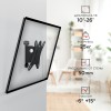 Кронштейн для телевизора Holder LCDS-5002 металлик 10"-26" макс.25кг настенный наклон