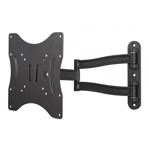 Кронштейн для телевизора Kromax TECHNO-3 серый 15"-40" макс.20кг настенный поворотно-выдвижной и наклонный