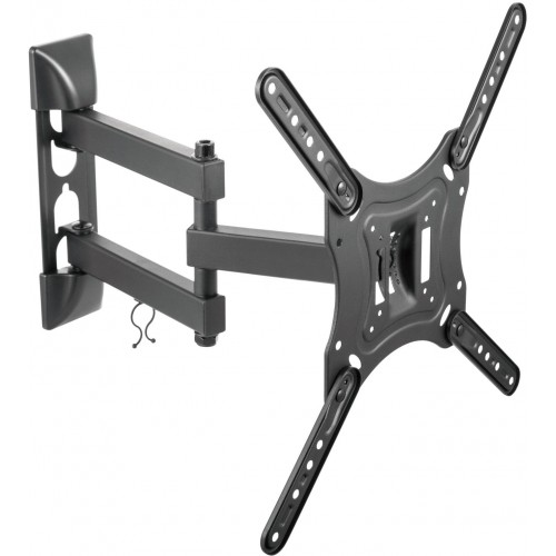 Кронштейн для телевизора Ultramounts UM870 черный 23"-55" макс.30кг настенный поворот и наклон