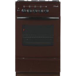 Плита Газовая Лысьва ГП 400 М2С-2у коричневый (без крышки) реш.сталь