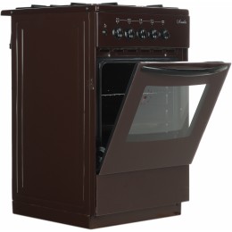 Плита Газовая Лысьва ГП 400 М2С-2у коричневый (без крышки) реш.сталь