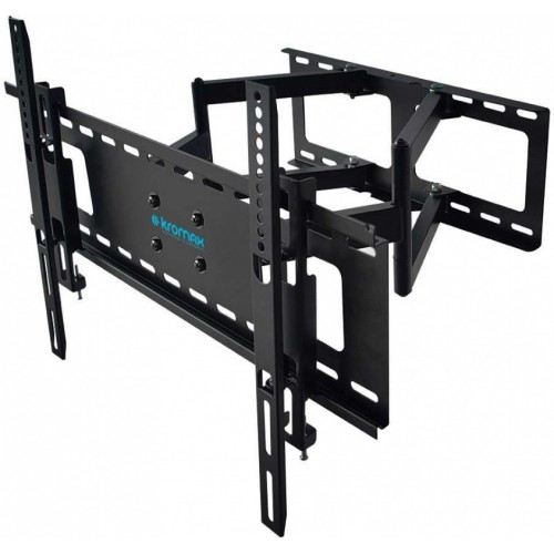 Кронштейн для телевизора Kromax ATLANTIS-80 черный 32"-75" макс.50кг настенный поворотно-выдвижной и наклонный