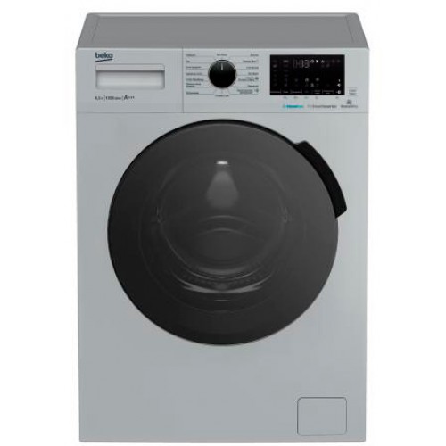 Стиральная машина Beko WSPE6H616S класс: A загр.фронтальная макс.:6.5кг серебристый инвертор
