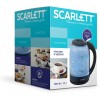 Чайник электрический Scarlett SC-EK27G90 1.7л. 1800Вт черный корпус: стекло