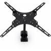 Кронштейн для телевизора Buro MF1 черный 13"-60" макс.25кг настенный поворот и наклон