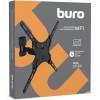 Кронштейн для телевизора Buro MF1 черный 13"-60" макс.25кг настенный поворот и наклон