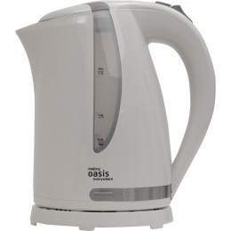 Чайник электрический Oasis K-2PW 1.7л. 2200Вт белый корпус: пластик
