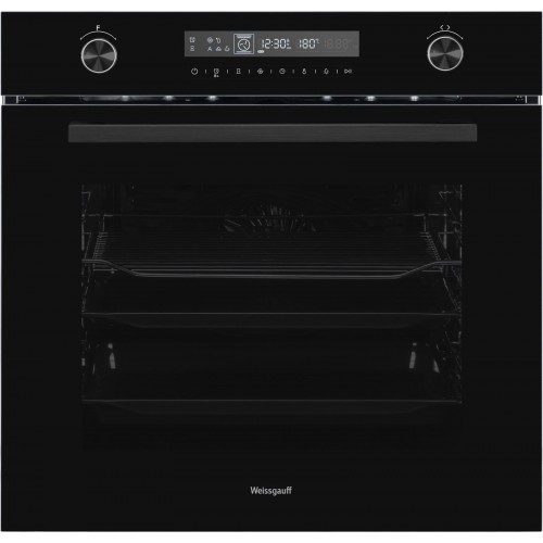 Духовой шкаф Электрический Weissgauff EOM 751 PDB Black Edition черный