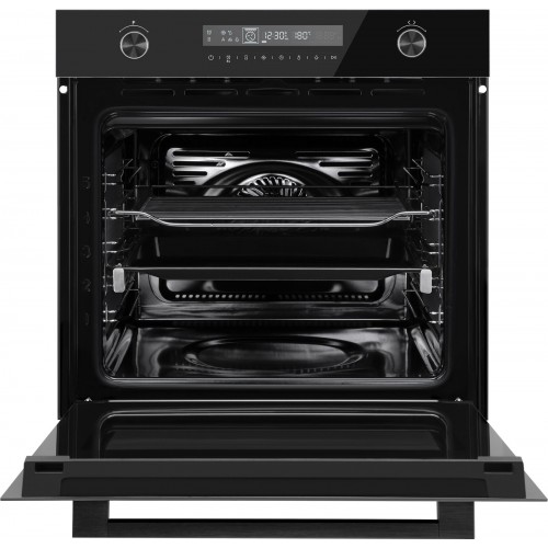 Духовой шкаф Электрический Weissgauff EOM 751 PDB Black Edition черный