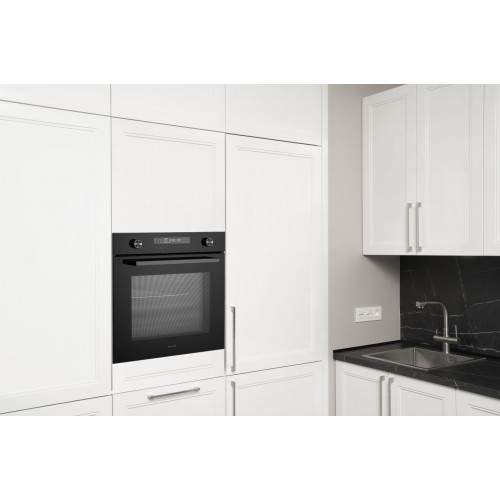 Духовой шкаф Электрический Weissgauff EOM 751 PDB Black Edition черный