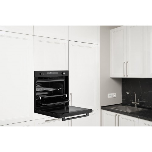 Духовой шкаф Электрический Weissgauff EOM 751 PDB Black Edition черный