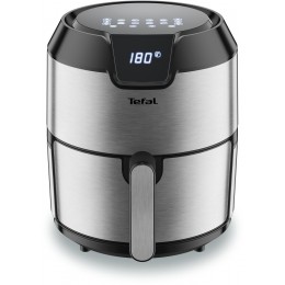 Аэрогриль Tefal Easy Fry Deluxe EY401D15 4.2л 1500Вт серебристый/черный (1510001458)