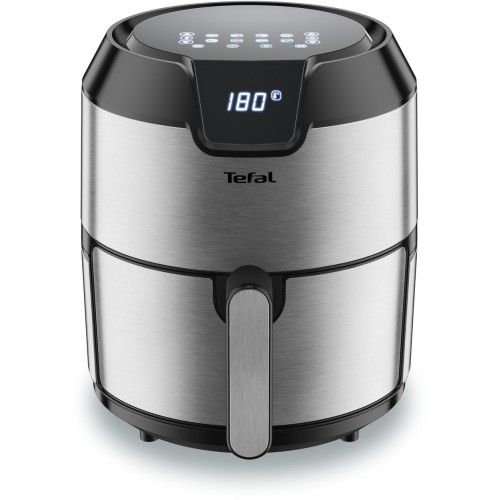 Аэрогриль Tefal Easy Fry Deluxe EY401D15 4.2л 1500Вт серебристый/черный (1510001458)