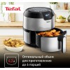 Аэрогриль Tefal Easy Fry Deluxe EY401D15 4.2л 1500Вт серебристый/черный (1510001458)