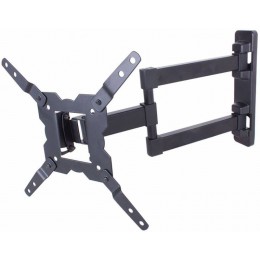 Кронштейн для телевизора Kromax GALACTIC-12 черный 15"-42" макс.25кг настенный поворот и наклон