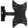 Кронштейн для телевизора Ultramounts UM876 черный 17"-42" макс.20кг настенный поворот и наклон