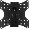 Кронштейн для телевизора Ultramounts UM876 черный 17"-42" макс.20кг настенный поворот и наклон