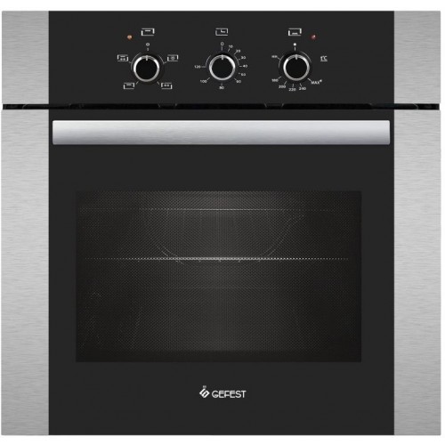 Духовой шкаф Газовый Gefest ДГЭ 621-01 Н3 нержавеющая сталь