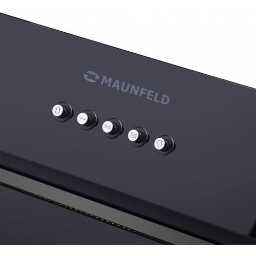Вытяжка встраиваемая Maunfeld Trapeze 601GG черный управление: кнопочное (1 мотор)