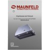 Вытяжка встраиваемая Maunfeld Trapeze 601GG черный управление: кнопочное (1 мотор)