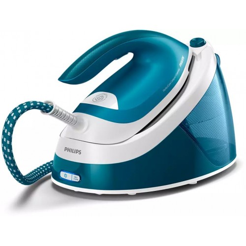 Парогенератор Philips GC6840/20 2400Вт бирюзовый/белый