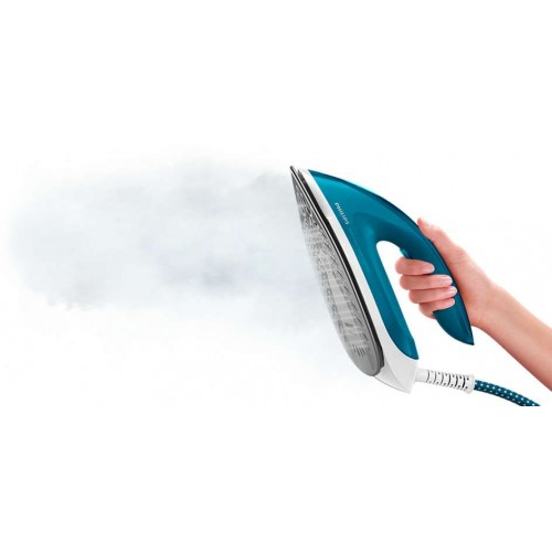 Парогенератор Philips GC6840/20 2400Вт бирюзовый/белый
