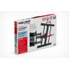 Кронштейн для телевизора Holder LCD-SU6602-B черный 26"-60" макс.45кг настенный поворот