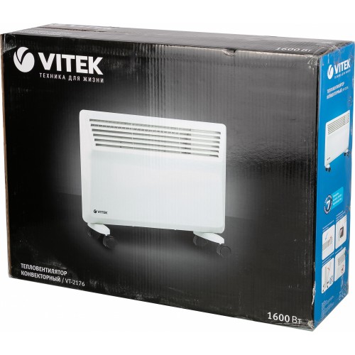 Конвектор Vitek VT-2176 1600Вт белый