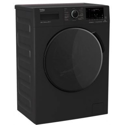 Стиральная машина Beko WSPE6H616A класс: A+++ загр.фронтальная макс.:6.5кг антрацит инвертор