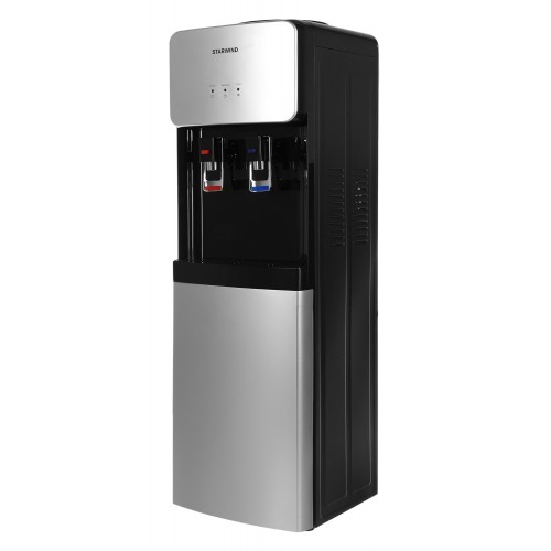 Кулер Starwind SW-1011EB напольный электронный черный/серебристый