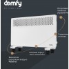 Конвектор Domfy DCW-CH1020 2000Вт белый