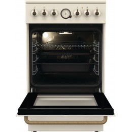 Плита Электрическая Gorenje GECS5B70CLI бежевый стеклокерамика (без крышки)