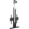 Кронштейн для телевизора Cactus CS-STM-7844 черный 32"-55" макс.45кг напольный (моторизованный лифт)
