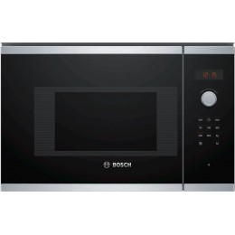 Микроволновая печь Bosch BFL523MS0 20л. 800Вт нержавеющая сталь/черный (встраиваемая)