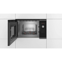 Микроволновая печь Bosch BFL523MS0 20л. 800Вт нержавеющая сталь/черный (встраиваемая)