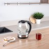 Чайник электрический Scarlett SC-EK27G10 1.7л. 1800Вт черный/серебристый корпус: стекло/пластик
