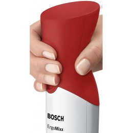 Блендер погружной Bosch MSM64010 450Вт белый/красный