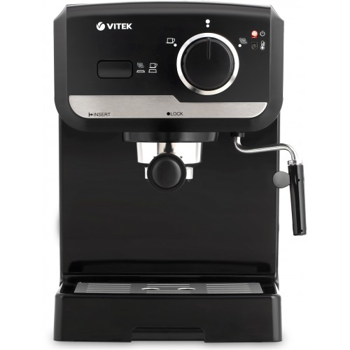 Кофеварка рожковая Vitek VT-1502 1050Вт черный