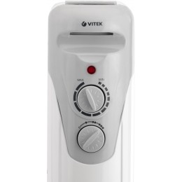 Радиатор масляный Vitek VT-1707 1000Вт белый