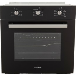 Духовой шкаф Электрический Darina 1V5 BDE 111 705 B черный/стекло черное