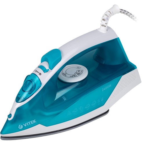 Утюг Vitek 8307-VT-01 2400Вт бирюзовый/белый