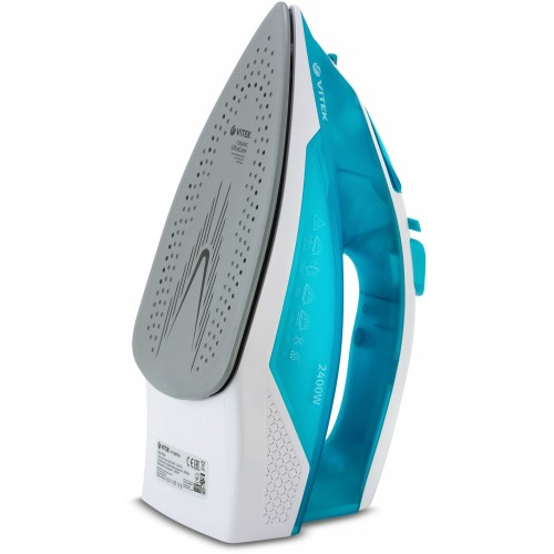 Утюг Vitek 8307-VT-01 2400Вт бирюзовый/белый