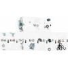 Кронштейн для телевизора Ultramounts UM836T черный 23"-42" макс.35кг настенный наклон